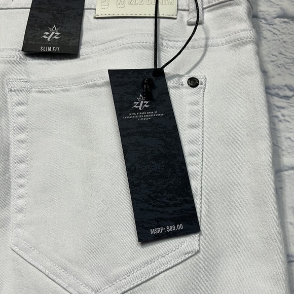 NWT-ZLZ Jeans Pants Slim Fit, Fashionable Colorful Comfy Stretch Denim Jeans. - Picture 7 of 8